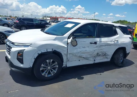 2025 Chevrolet Equinox Fwd Lt из США, поврежденный, VIN 3GNAXHEGXSL240707